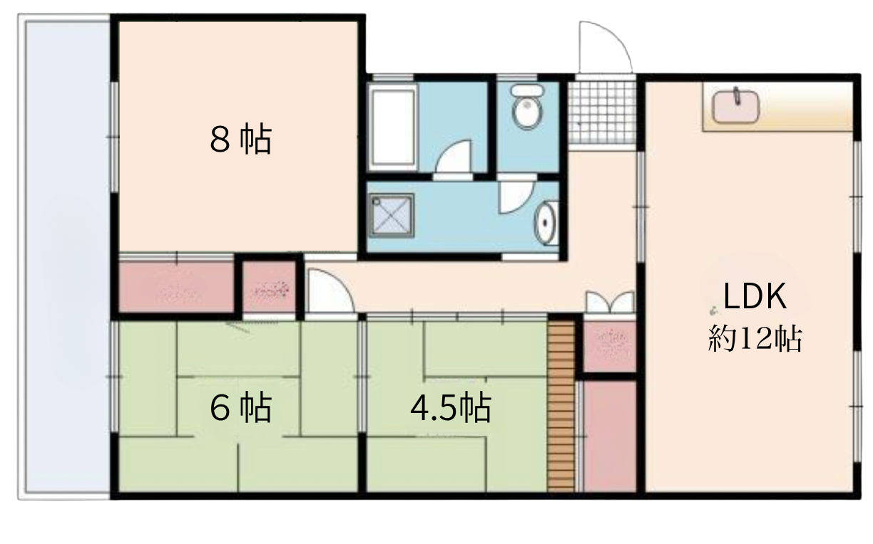 枚方市東山2丁目　中古区分