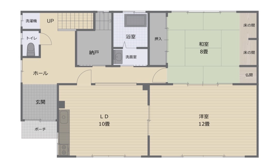BEFORE 間取り図