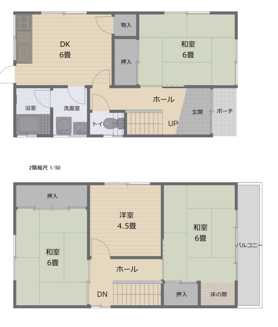 BEFORE 間取り図