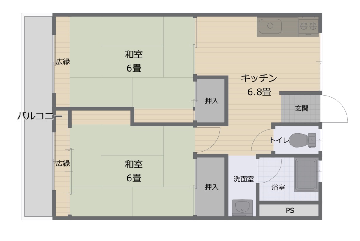 BEFORE 間取り図